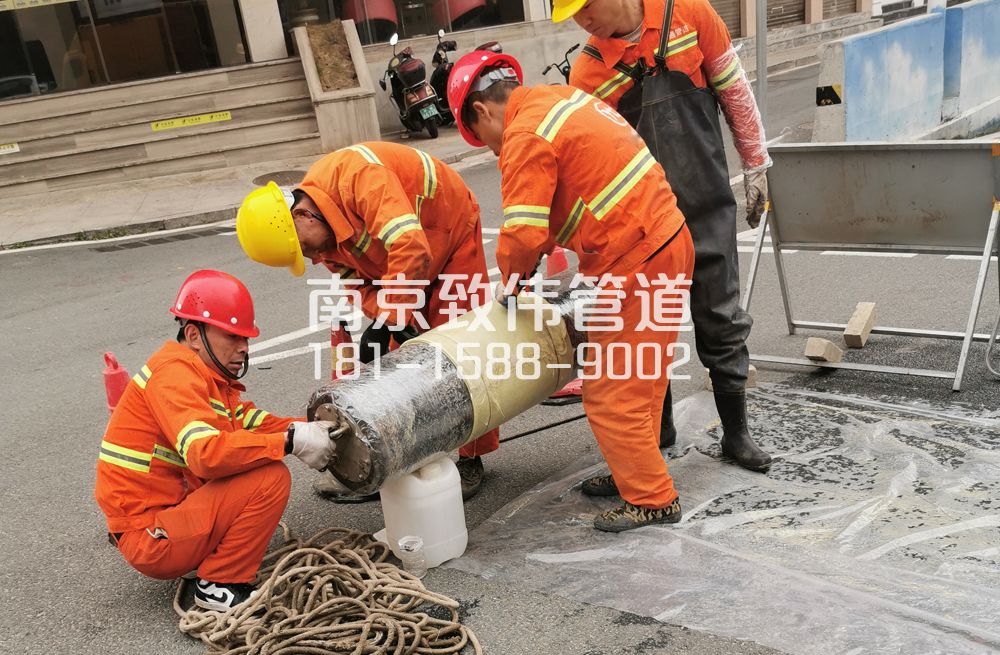 兴隆村管道修复